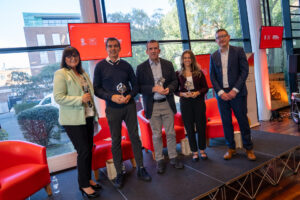 All panel members were presented with a bespoke keepsake, crafted by Queen’s University technicians.
