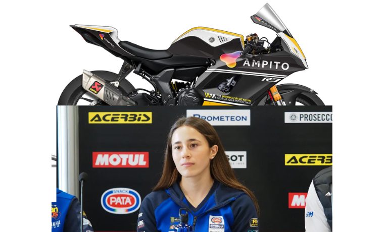 Ampito partners with European Champion Beatriz Neila for the Inaugural FIM Women’s Circuit Racing World Championship.